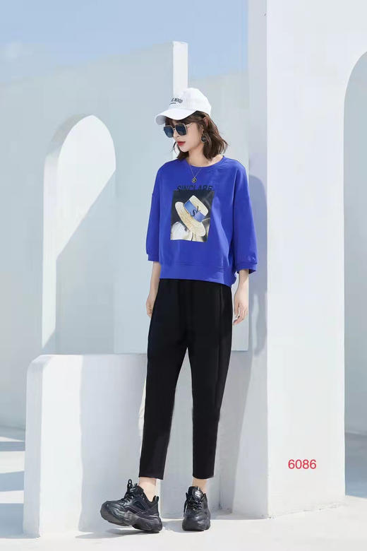 女圆领短T6086 商品图4