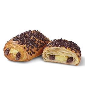 巧克力碎片卡仕达酱可颂