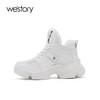 westory2021冬季新款透气厚底显高休闲鞋绒里女鞋S21DS81491 商品缩略图1