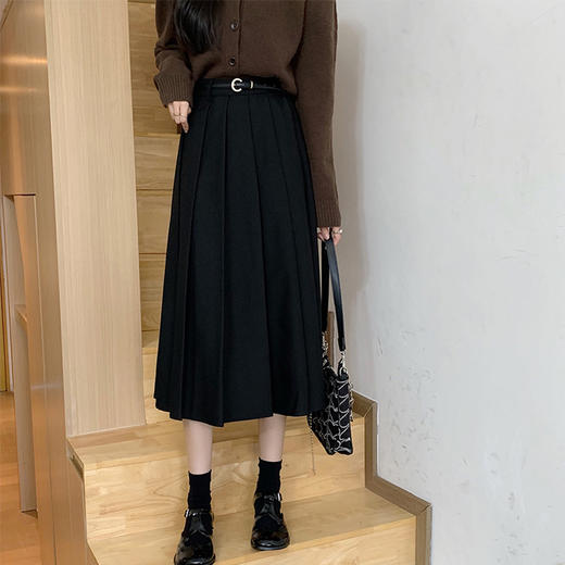 裁缝学苑AQ21 百褶裙子高腰a字裙半身裙纸样女装衣服新款打版裁剪 商品图1