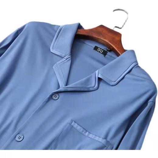 安莉芳IVU男士薄款睡衣舒适莫代尔长袖家居上衣UL00097 商品图3