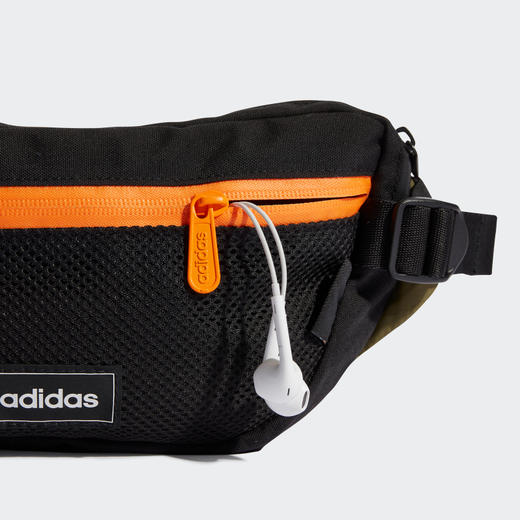 adidas neo阿迪达斯男女运动休闲便携街头腰包HC4777 商品图3