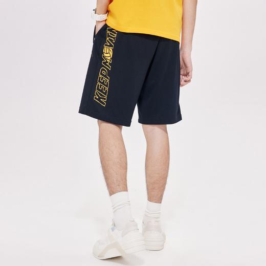 安踏运动短裤男裤2022夏季新款透气宽松直筒跑步五分裤152228302-2 商品图3