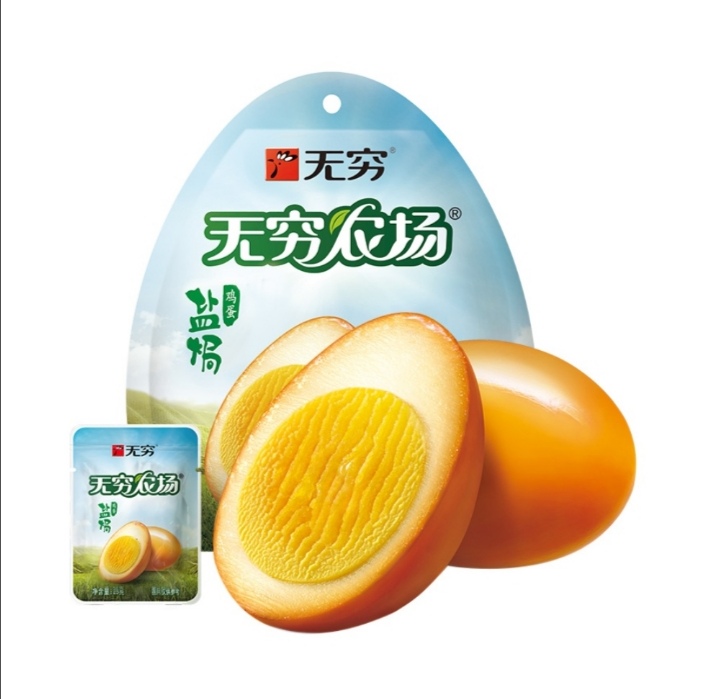 无穷盐焗鸡蛋100g/包