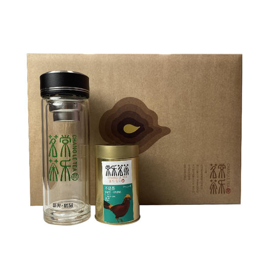 五峰常乐茗茶芽茶礼盒150g送杯子 商品图0