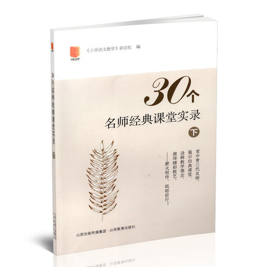 正版 30个名师经典课堂实录上下两册 小学语文课小学教案 商品图2