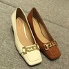 westory女鞋2021夏季新款浅口方头软底一脚蹬乐福单鞋S21CE71471 商品缩略图0