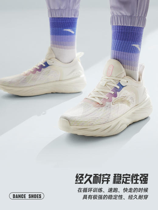 安踏综训鞋女鞋2022夏季新款软底轻便健步健身训练鞋122227721-6 商品图1