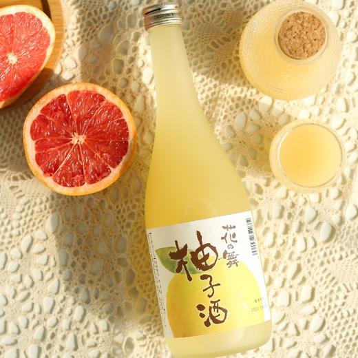 【单件装】HANANOMAI 花之舞 清香纯米柚子酒 720ml/瓶 商品图1