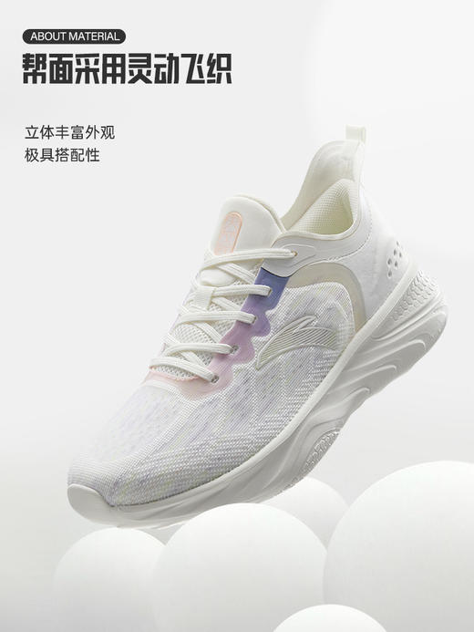 安踏综训鞋女鞋2022夏季新款软底轻便健步健身训练鞋122227721-6 商品图2