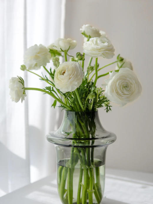 单支白色洋牡丹（所有单支花材100块钱起卖不含包装花瓶） 商品图0