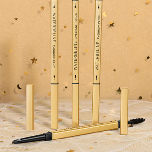 2支优惠装小金筷眉笔细头超细防水防汗不掉色根根分明新手必备眉笔懒人学生 商品图2