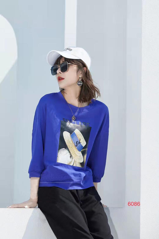 女圆领短T6086 商品图3