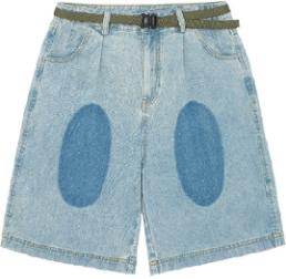 PROS/P662洗水擦色牛仔短裤 商品图0