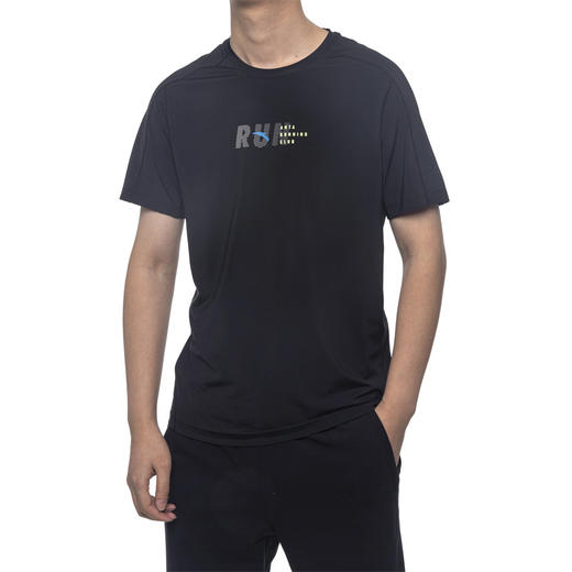 安踏跑步短袖t恤男2022夏季新款马拉松训练健身透气上衣152225102-1/4 商品图4