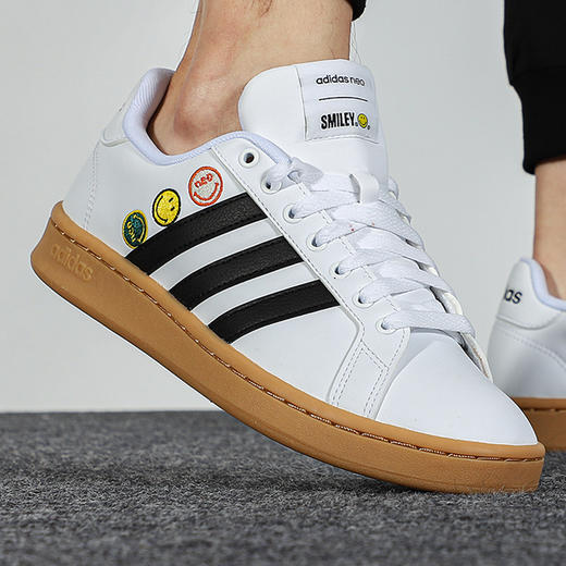 Adidas阿迪达斯NEO男女鞋2022春季新款GRAND COURT运动鞋GY4995 商品图2