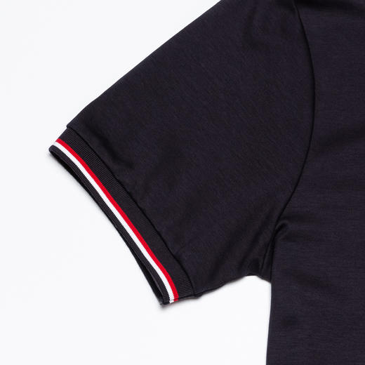 GOOD LUCK/德鲨100%纯棉舒适简约两色可选百搭POLO衫LY13022 商品图11