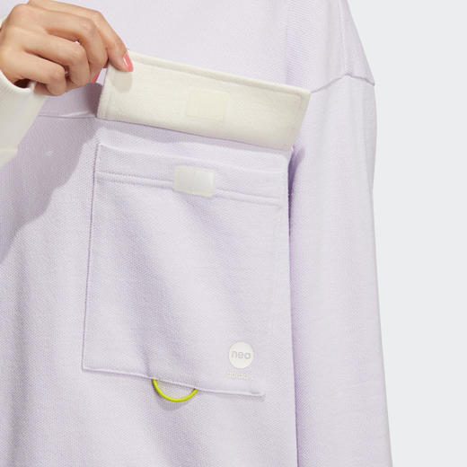 Adidas阿迪达斯NEO女装2022春新款W GSG CB SWEAT圆领卫衣HM7404 商品图2