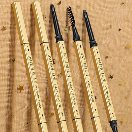 2支优惠装小金筷眉笔细头超细防水防汗不掉色根根分明新手必备眉笔懒人学生 商品图4