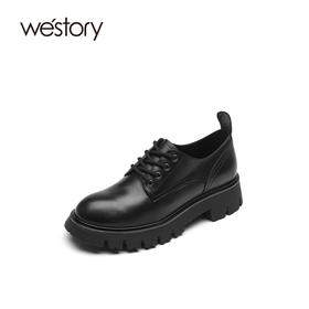 westory2021秋季新品英伦风气质女单鞋W21CM71011