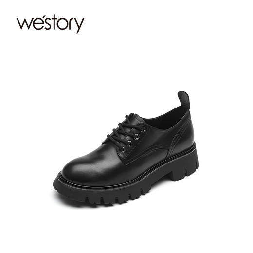 westory2021秋季新品英伦风气质女单鞋W21CM71011 商品图0