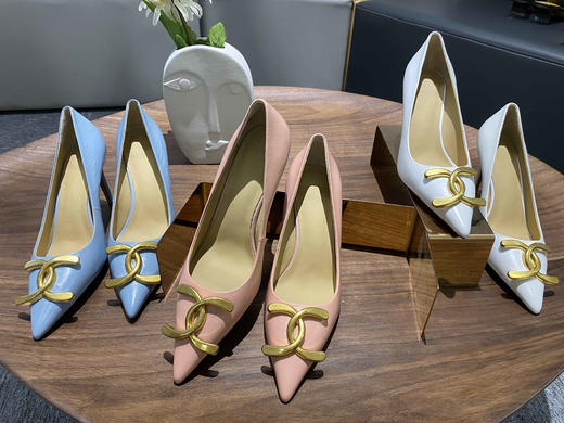 westory女鞋2021夏季新款尖头高跟细跟单鞋W21CE71401 商品图0