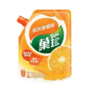 【13.5元/袋】卡夫果珍橙味/桃味400g