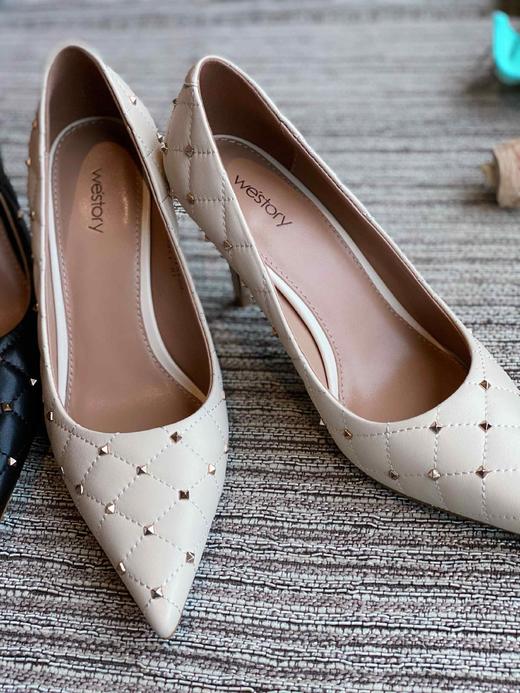 westory2020新款高跟尖头女优雅仙气W20CE70151 商品图0