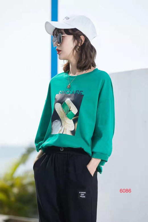 女圆领短T6086 商品图8