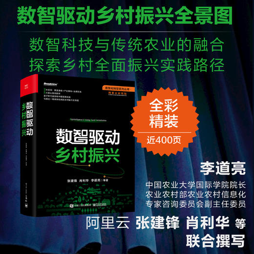 官方正版 数智驱动乡村振兴 乡村产业数智化转型路径乡村数智化治理模式 乡村振兴产业重构治理 数智化促进乡村振兴发展 张建锋 商品图1