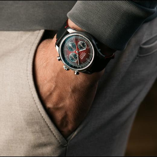 宇联（UNION GLASHÜTTE）德国手表贝利士系列 男士机械计时腕表2022全球限量款 D009.427.16.442.09 商品图3