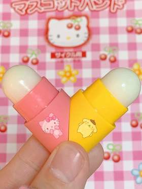 kitty&布丁狗🍮双头爱心唇膏！