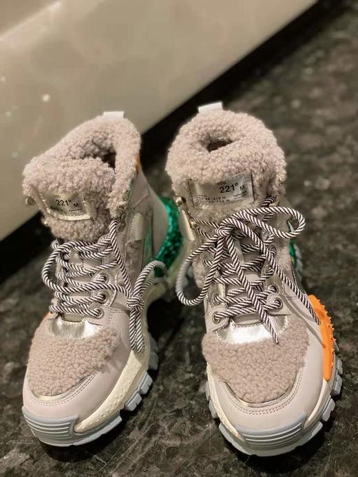 westory2020冬季新品保暖厚底老爹鞋W20DS80591 商品图0