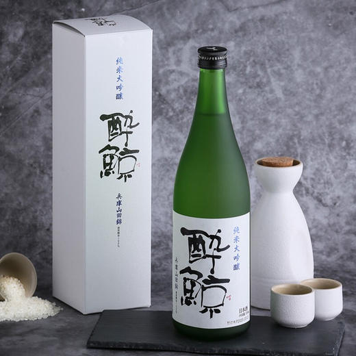 日本醉鲸山田锦纯米大吟酿清酒720ml/220018 雅丽清爽的平衡口感 商品图0