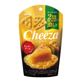 【5件装】GLICO 格力高 Cheeza53%切达芝士角切小饼 40g