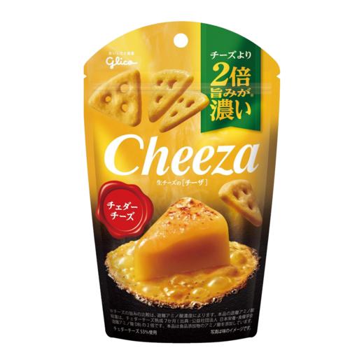 【5件装】GLICO 格力高 Cheeza53%切达芝士角切小饼 40g 商品图0