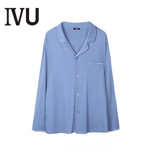 安莉芳IVU男士薄款睡衣舒适莫代尔长袖家居上衣UL00097 商品图0