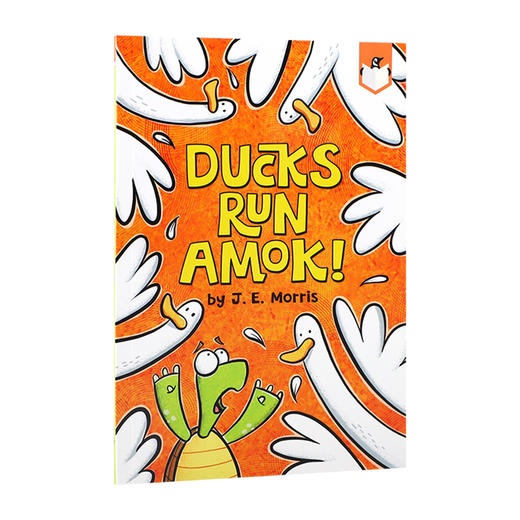 英文原版 Ducks Run Amok! 鸭子乱跑 低幼儿童英语启蒙认知绘本 亲子睡前共读幽默搞笑押韵故事图画书 Penguin企鹅出版 商品图3