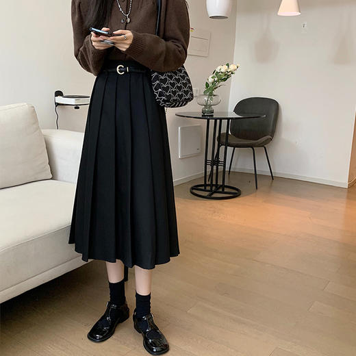 裁缝学苑AQ21 百褶裙子高腰a字裙半身裙纸样女装衣服新款打版裁剪 商品图3