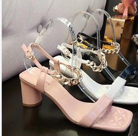 westory女鞋2021春夏新款时尚中跟凉鞋W21BG60841