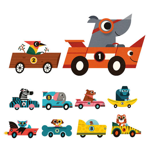 DJECO花盒拼图集合(TG临时） 商品图12