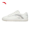 安踏小白鞋女鞋2022夏季新款平底低帮休闲鞋白色运动鞋122228060-3 商品缩略图3
