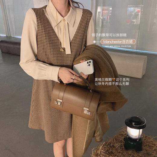 福利 金蘑菇菇【英伦假期】复古调调的格子系列~内搭也不能输哦 商品图1