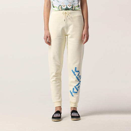 KENZO 高田贤三 箭头标识 女士运动裤 黄色 FA62 PA722 4MS 04G 商品图0