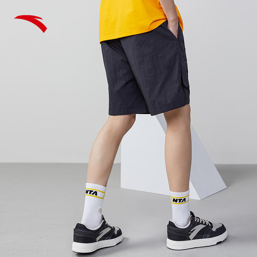 安踏五分裤男2022夏季新款口袋工装短裤152228501-2 商品图1