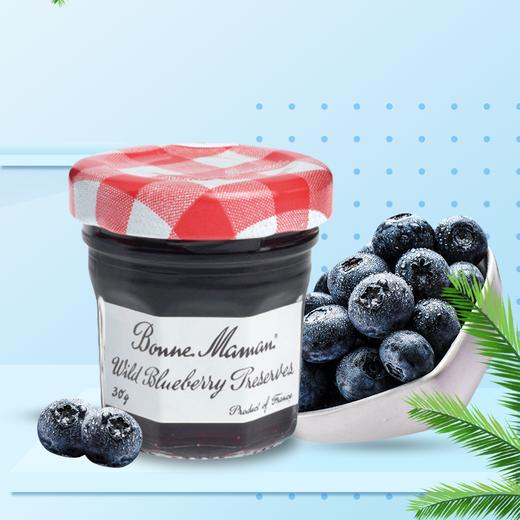 【果肉>50% 】法国蓓妮妈妈30g 7罐小罐装 经典田园法式红白格纹果酱  草莓蓝莓苦橙 法国进口 无色素无防腐 小罐便携多口味尝鲜 商品图4