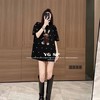 女满身印字母短T6931 商品缩略图1