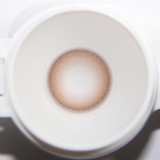 Ginomii 幼感奶茶 月抛 2片  14.2mm 着色13.4mm 基弧8.6 含水38% 韩国进口 商品图5