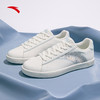 安踏小白鞋女鞋2022夏季新款平底低帮休闲鞋白色运动鞋122228060-3 商品缩略图0