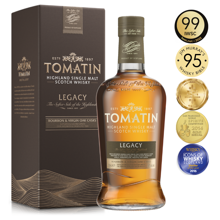 【99准满分】汤马丁传奇Tomatin Legacy苏格兰高地单一麦芽威士忌